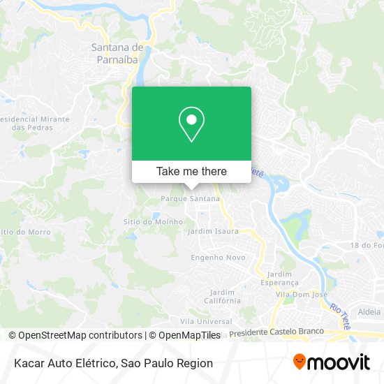 Mapa Kacar Auto Elétrico