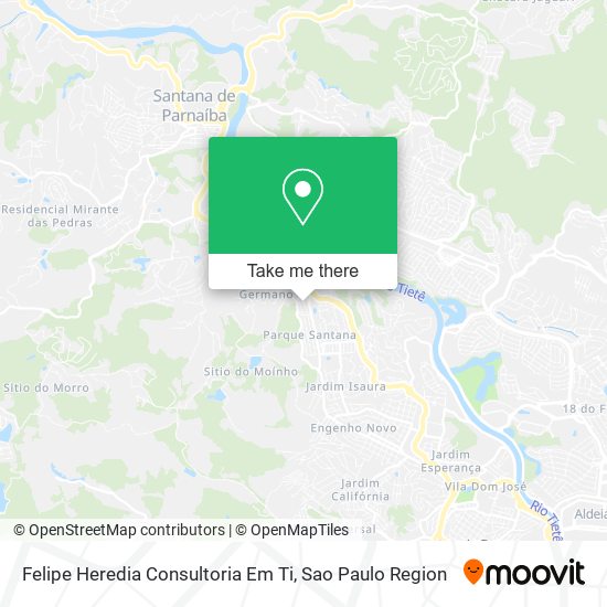 Mapa Felipe Heredia Consultoria Em Ti