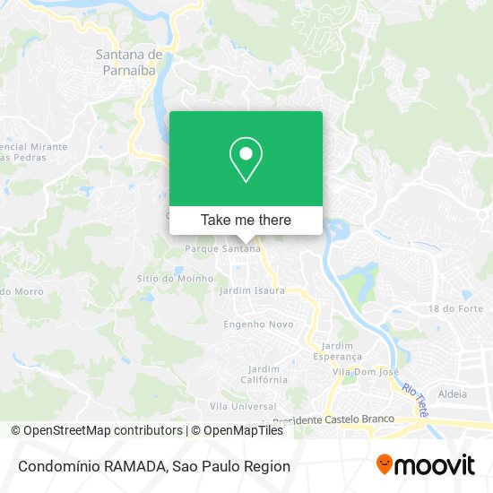 Condomínio RAMADA map