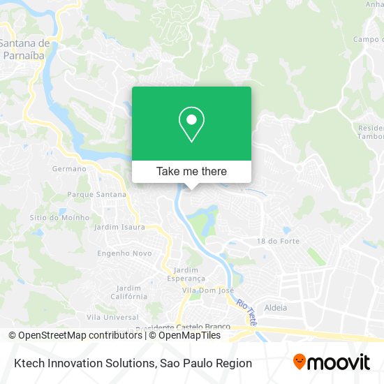 Ktech Innovation Solutions map