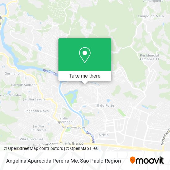 Mapa Angelina Aparecida Pereira Me