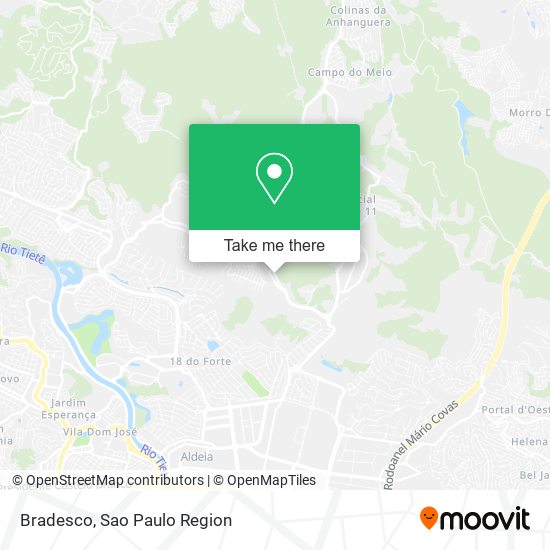 Bradesco map