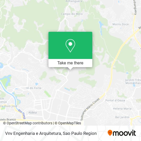 Vnv Engenharia e Arquitetura map