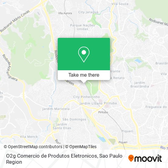 O2g Comercio de Produtos Eletronicos map