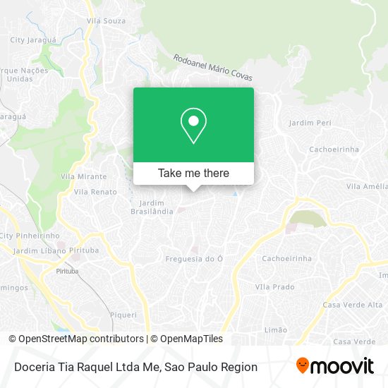 Doceria Tia Raquel Ltda Me map