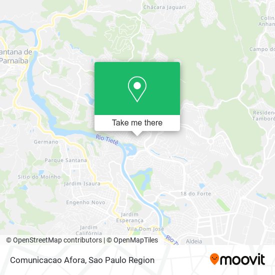 Comunicacao Afora map