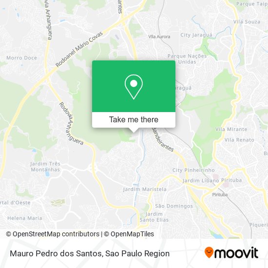 Mauro Pedro dos Santos map