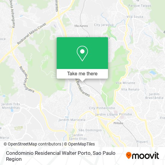 Condominio Residencial Walter Porto map