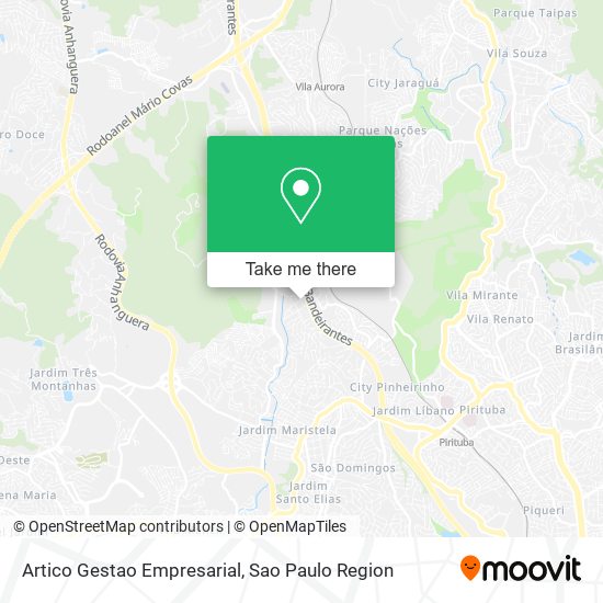 Artico Gestao Empresarial map