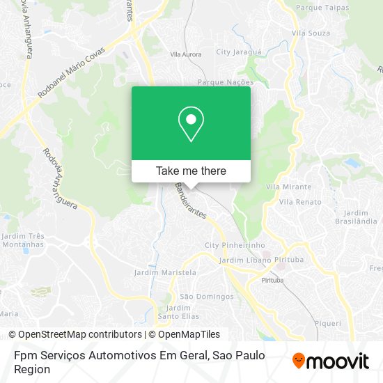Fpm Serviços Automotivos Em Geral map