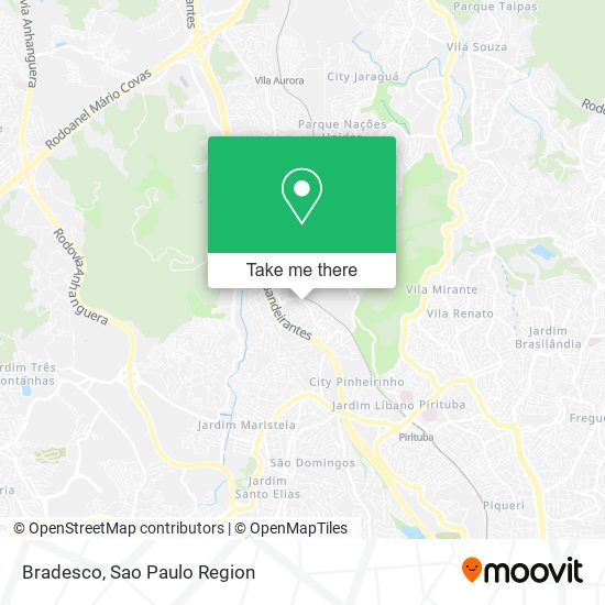 Bradesco map