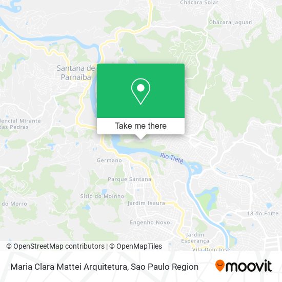 Maria Clara Mattei Arquitetura map