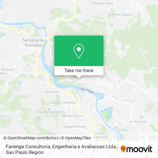 Mapa Fanenge Consultoria, Engenharia e Avaliacoes Ltda.