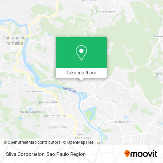 Silva Corporation map