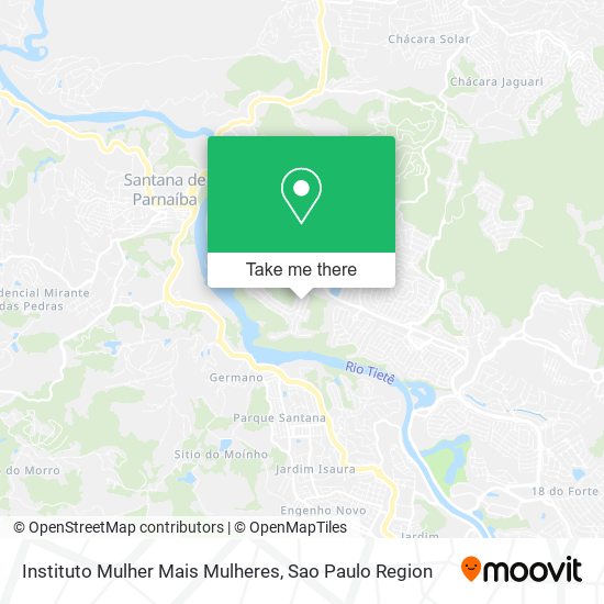Instituto Mulher Mais Mulheres map