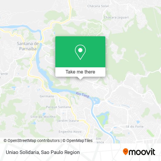 Mapa Uniao Solidaria