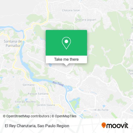 El Rey Charutaria map