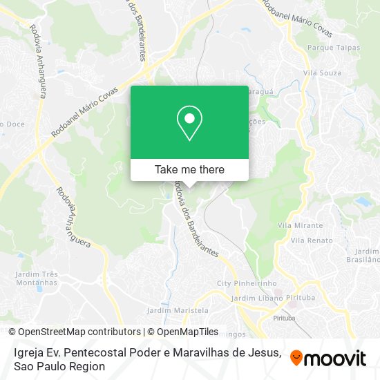 Igreja Ev. Pentecostal Poder e Maravilhas de Jesus map