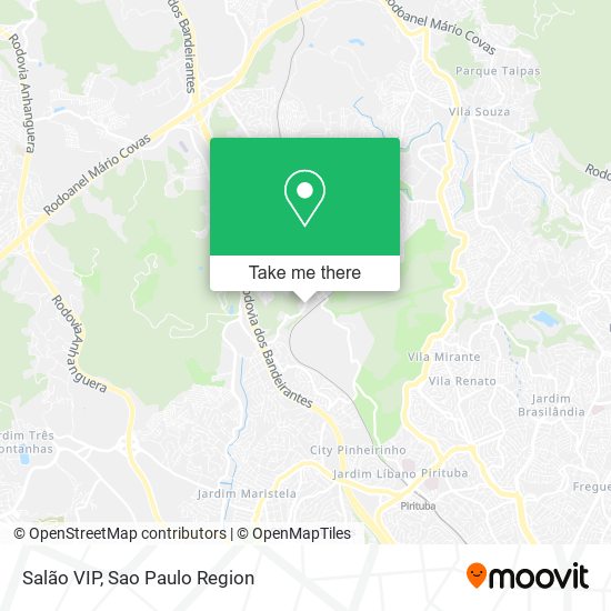 Salão VIP map