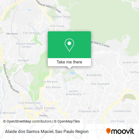 Mapa Alaide dos Santos Maciel