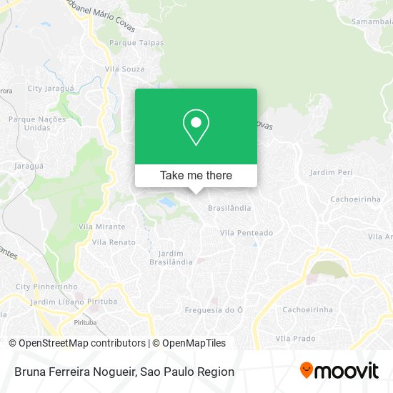 Bruna Ferreira Nogueir map