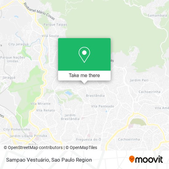 Sampao Vestuário map