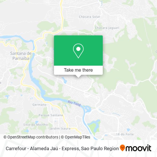 Carrefour - Alameda Jaú - Express map