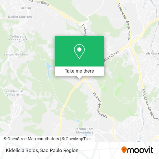 Kidelicia Bolos map