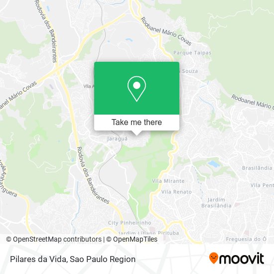 Pilares da Vida map