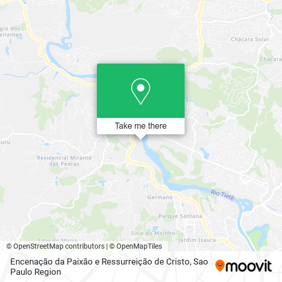 Encenação da Paixão e Ressurreição de Cristo map