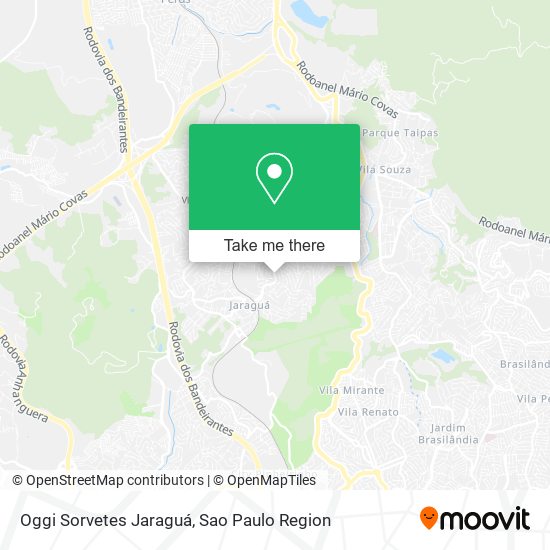 Oggi Sorvetes Jaraguá map