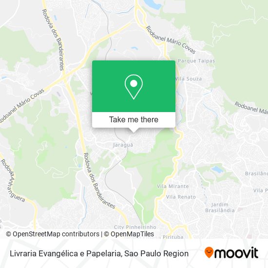 Livraria Evangélica e Papelaria map