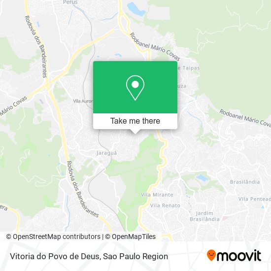 Vitoria do Povo de Deus map