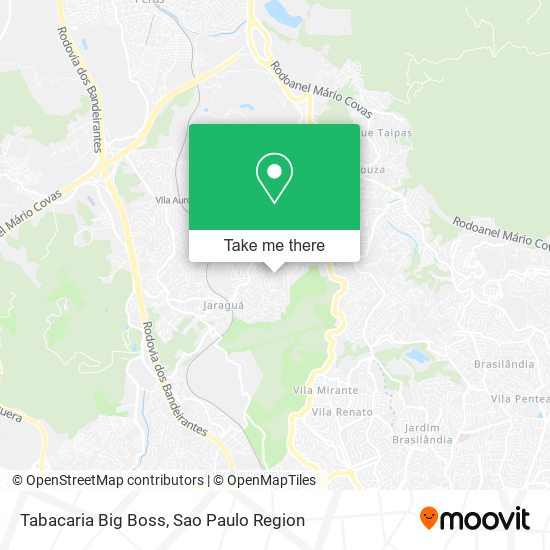 Tabacaria Big Boss map