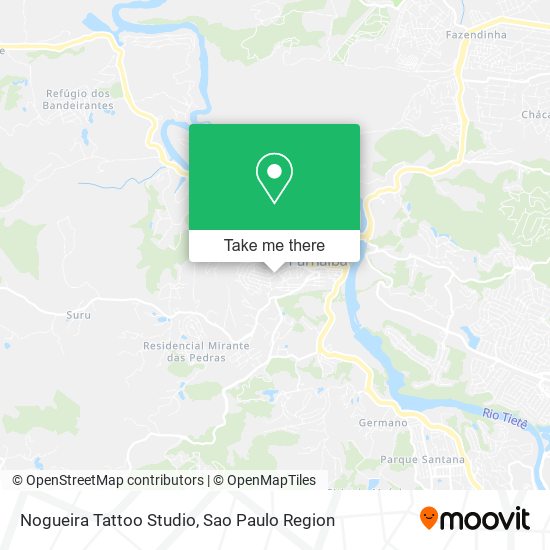 Nogueira Tattoo Studio map