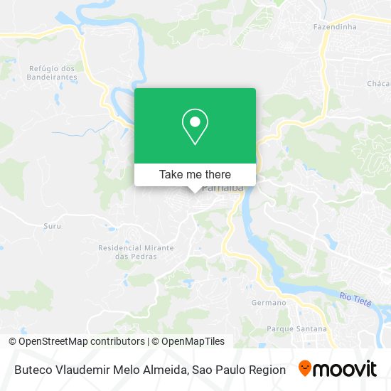 Buteco Vlaudemir Melo Almeida map