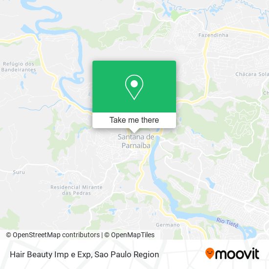 Hair Beauty Imp e Exp map