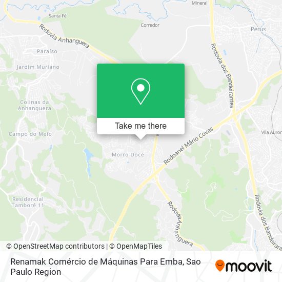 Renamak Comércio de Máquinas Para Emba map