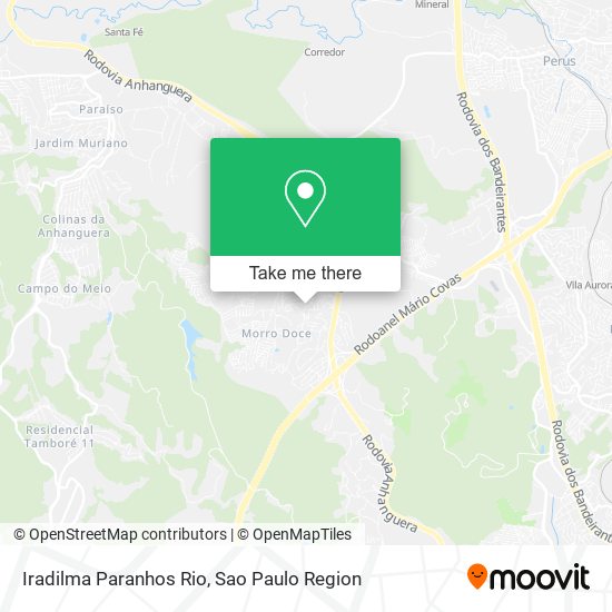 Iradilma Paranhos Rio map