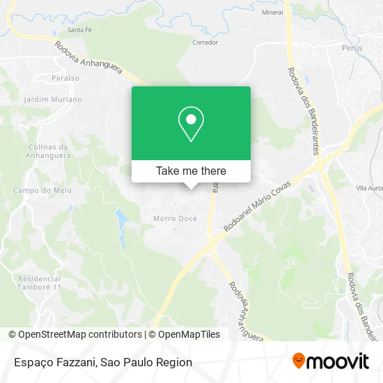 Espaço Fazzani map