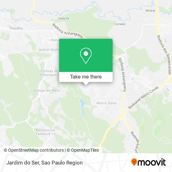 Jardim do Ser map