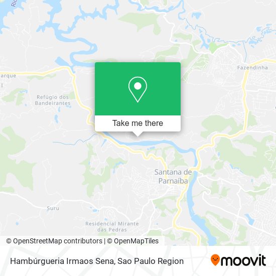 Hambúrgueria Irmaos Sena map