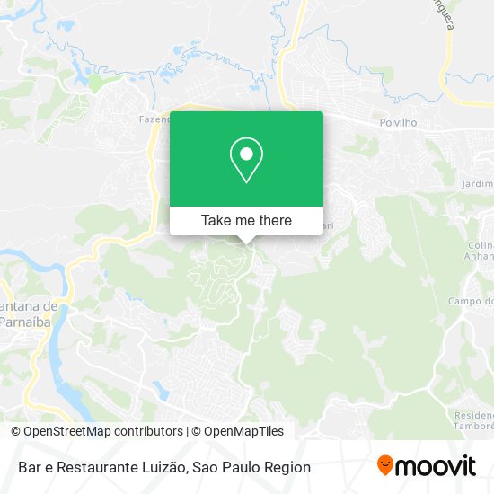 Bar e Restaurante Luizão map