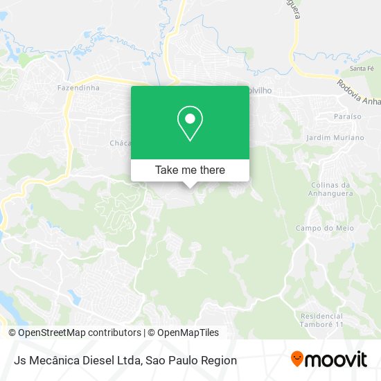 Js Mecânica Diesel Ltda map