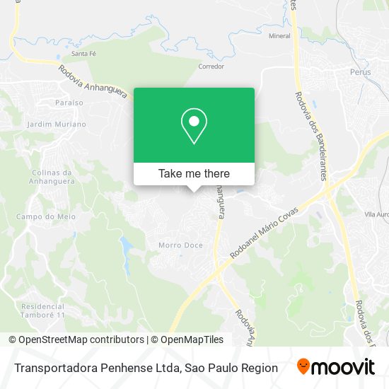 Transportadora Penhense Ltda map