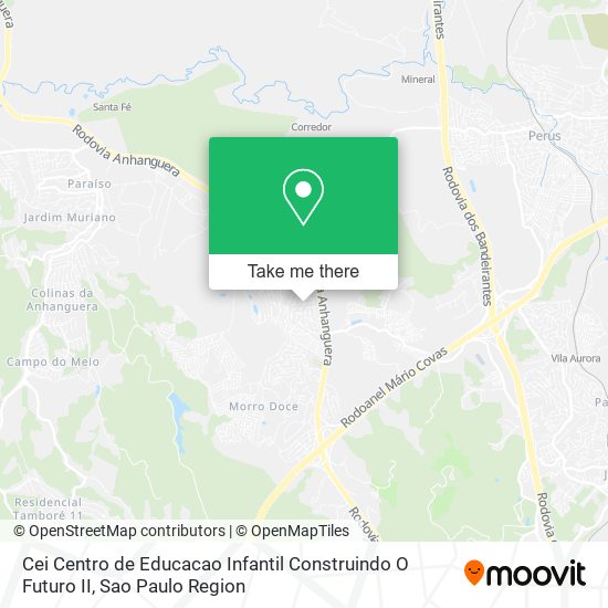 Cei Centro de Educacao Infantil Construindo O Futuro II map