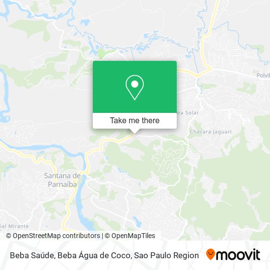 Beba Saúde, Beba Água de Coco map