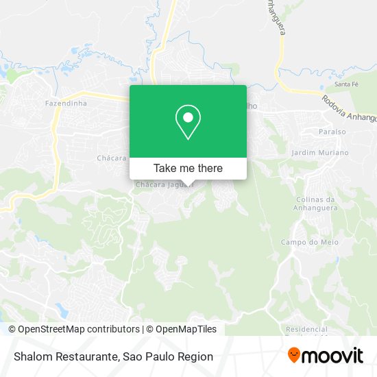 Mapa Shalom Restaurante