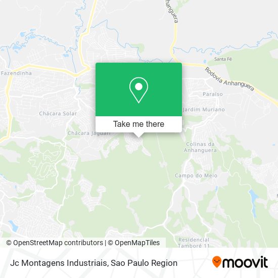 Jc Montagens Industriais map