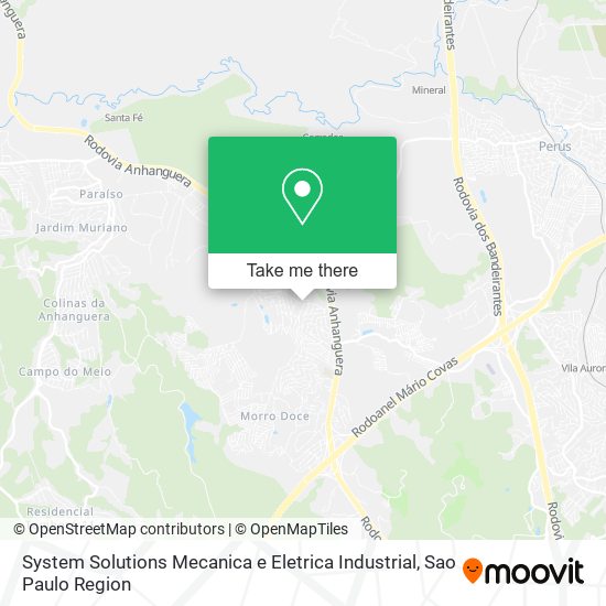 System Solutions Mecanica e Eletrica Industrial map